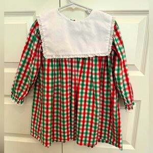 Cecil and Lou Plaid Christmas Dress
